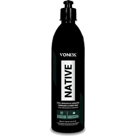 CERA NATIVE CARNAÚBA CLEANER WAX CREME- 500ML - VONIXX