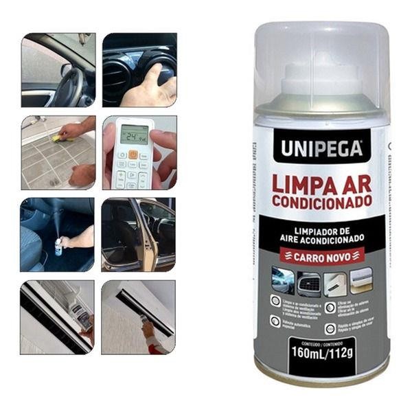 LIMPA AR CONDICIONADO GRANADA CARRO NOVO - 160ML - UNIPEGA