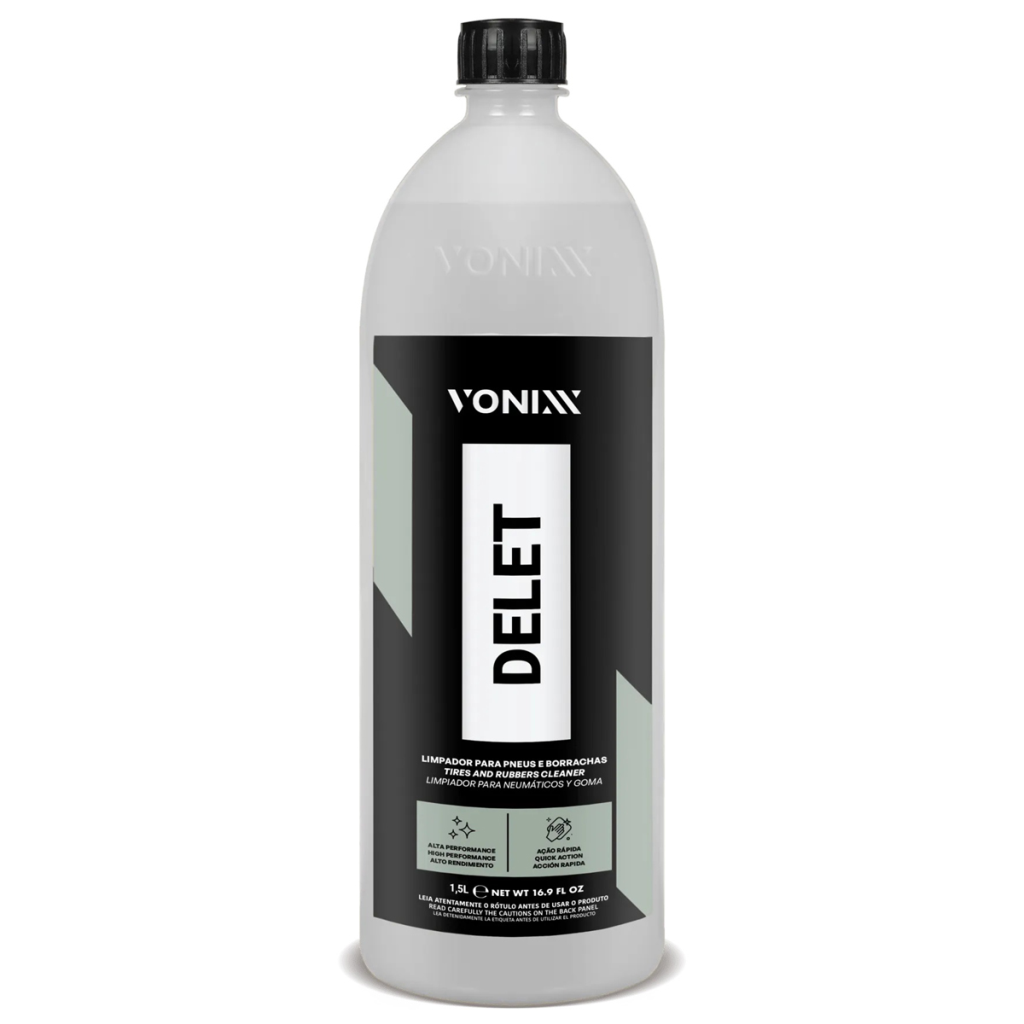 DELET LIMPADOR PARA PNEUS E BORRACHAS - 1.5L - VONIXX