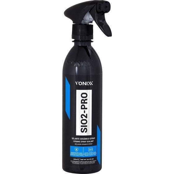 SIO2-PRO SELANTE CERÂMICO PARA MANUTENÇÃO DE VITRIFICADORES - 500ML - VONIXX