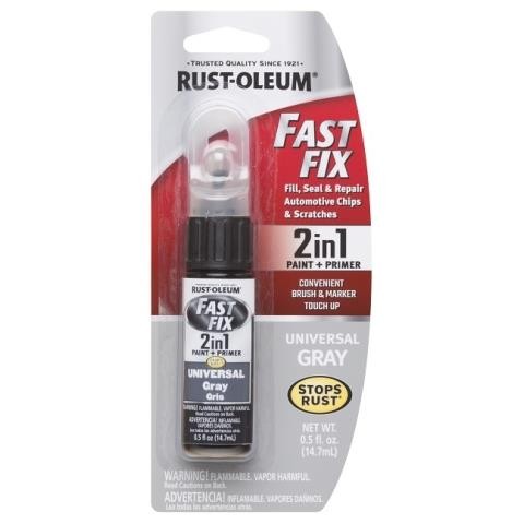 MARCADOR CANETA TIRA RISCO CINZA FAST FIX - RUST-OLEUM