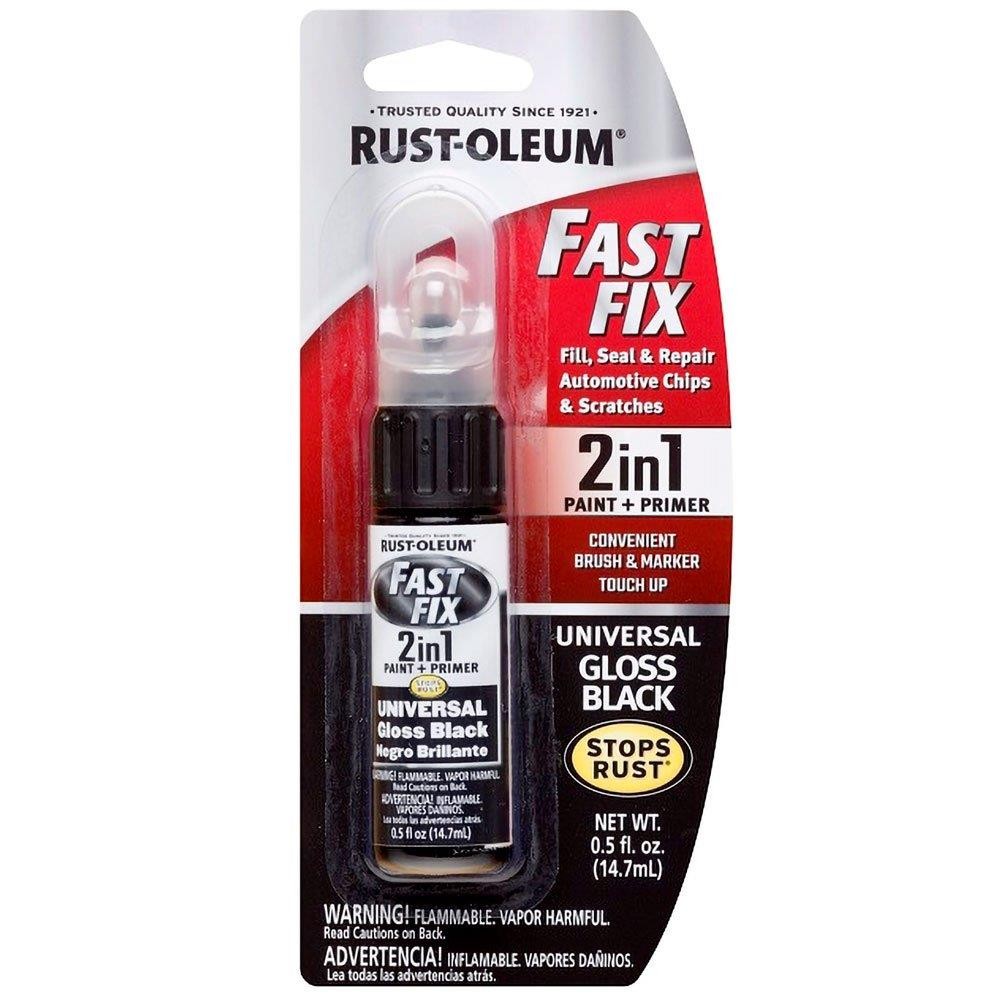 MARCADOR CANETA TIRA RISCO PRETO FAST FIX - RUST-OLEUM