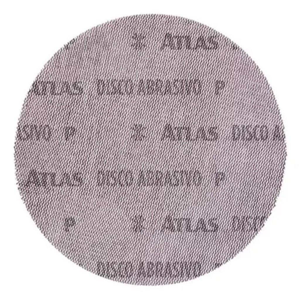 DISCO DE LIXA ABRASIVO TELADO GRÃO 180 9" - 225MM- ATLAS