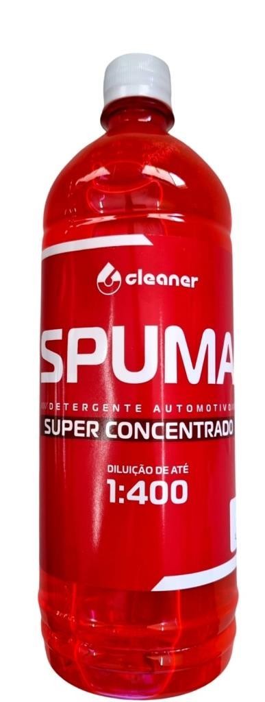 SHAMPOO LAVA AUTO AUTOMOTIVO SPUMA CONCENTRADO NEUTRO 1:400 - 1 LITRO - CLEANER