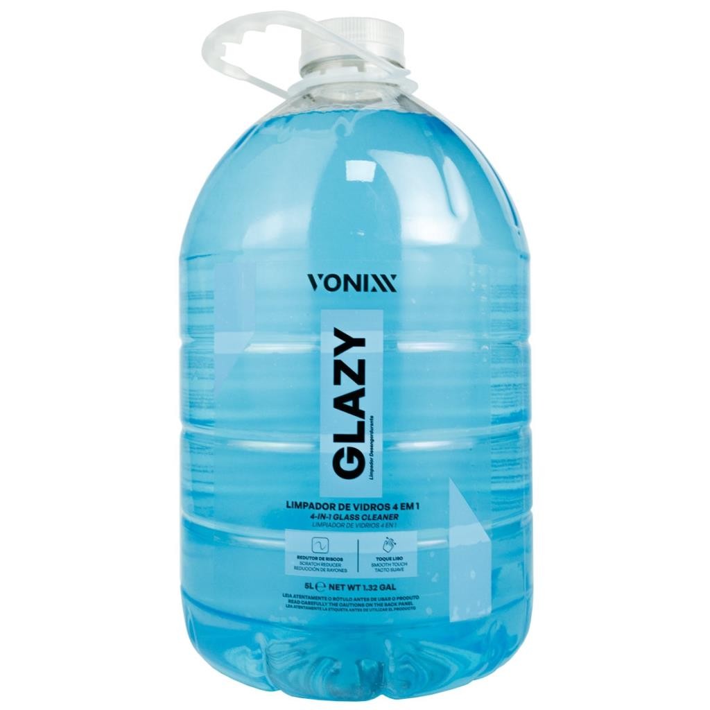 GLAZY LIMPA VIDROS DESENGORDURANTE 4 EM 1 - 5L - VONIXX