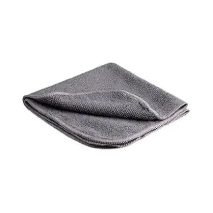 TOALHA DE MICROFIBRA 190GSM CINZA - 40CM X 40CM - JS