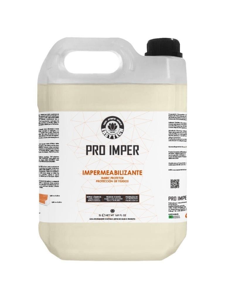 PRO IMPER IMPERMEABILIZANTE DE TECIDOS BASE ÁGUA - 5L - EASYTECH