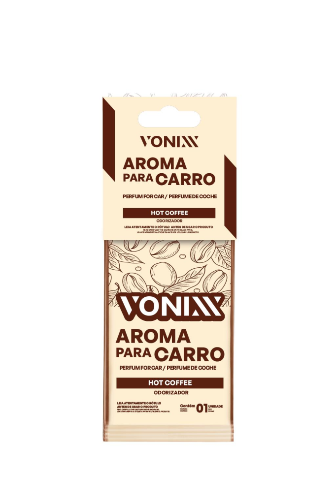 AROMATIZANTE HOT COFFEE PAPEL PERFUMADO - UNIDADE - VONIXX