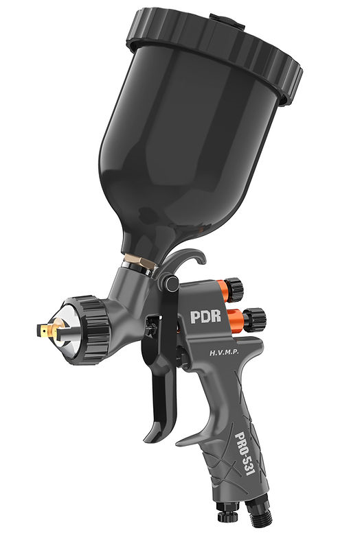 PISTOLA DE PINTURA HVMP 1.2 600ML CANECA PRETA - PRO531P - PDR