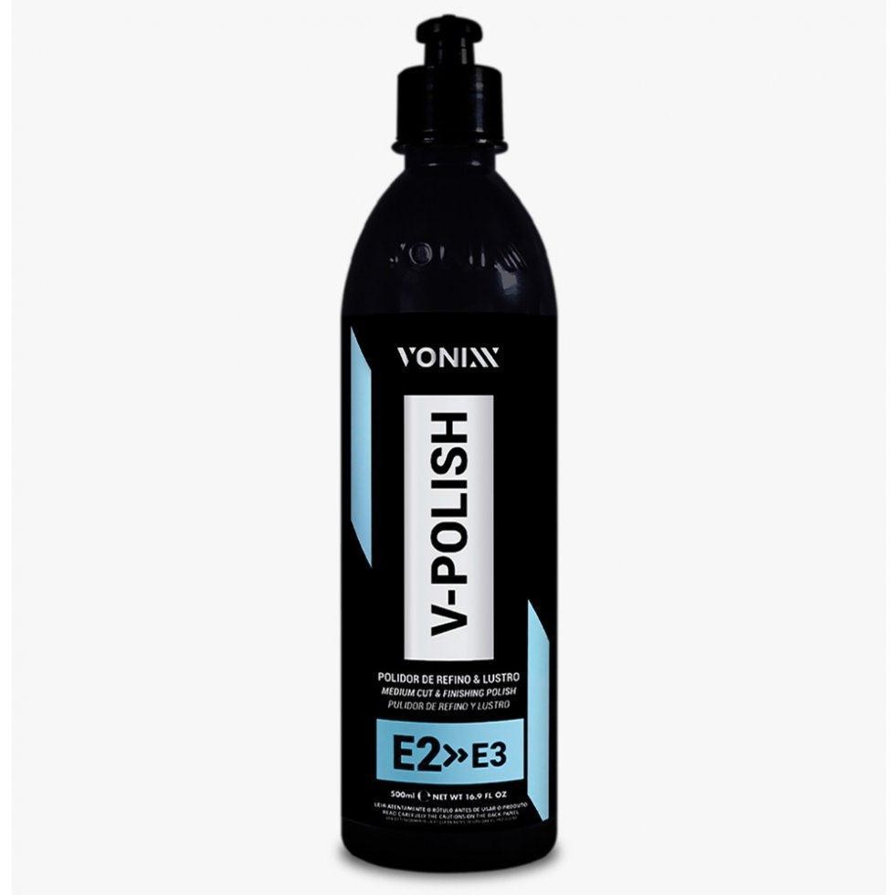 V-POLISH COMPOSTO POLIDOR DE REFINO & LUSTRO PREMIUM - 500ML - VONIXX