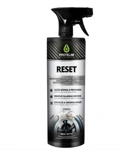 RESET LIMPADOR DE PNEUS E BORRACHAS - 500ML - PROTELIM