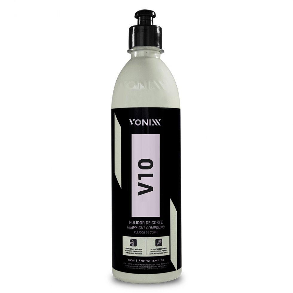 V10 COMPOSTO POLIDOR DE CORTE PARA VERNIZ ASIÁTICO - 500ML - VONIXX