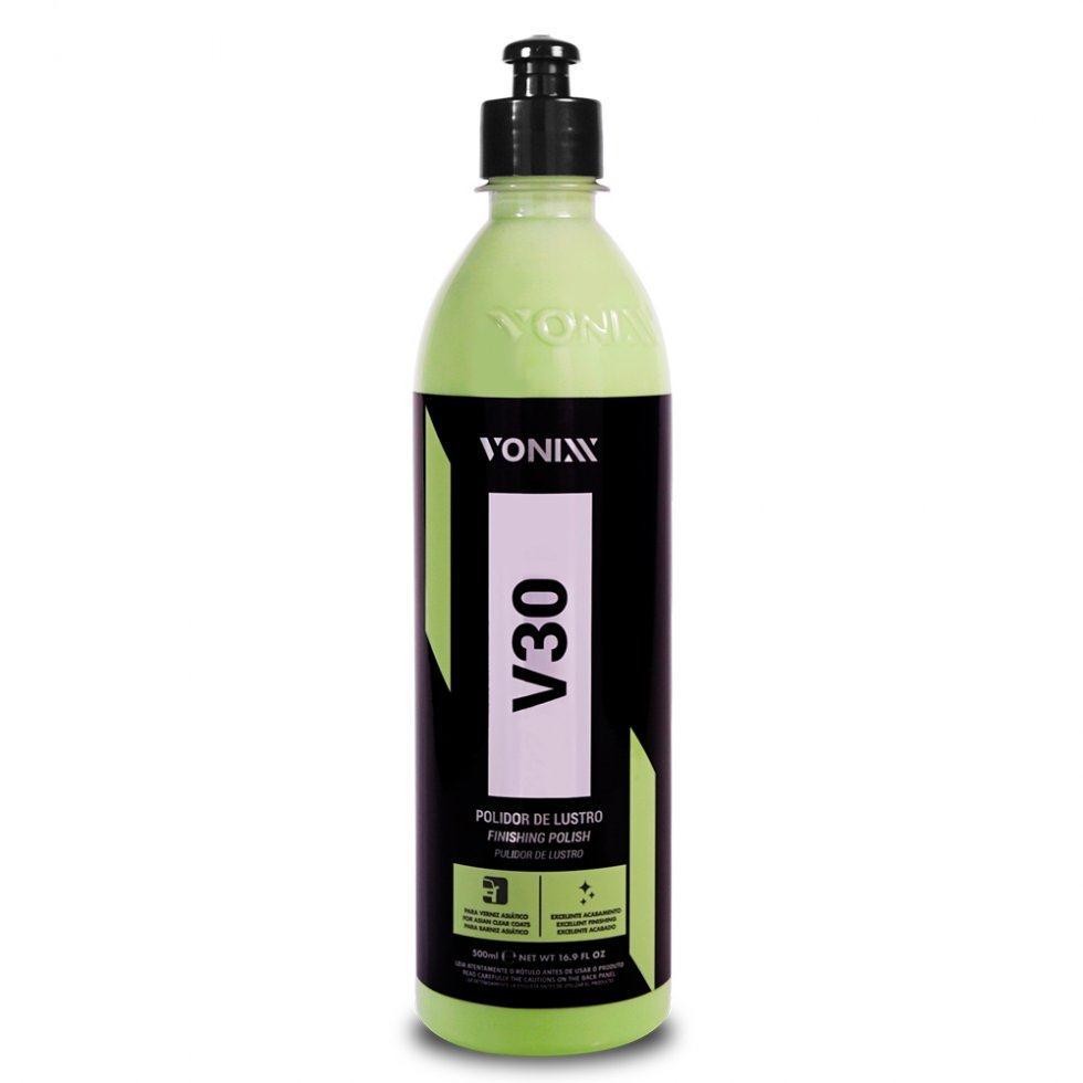 V30 COMPOSTO COMPOSTO POLIDOR DE LUSTRO PARA VERNIZ ASIÁTICO - VONIXX - 500ML