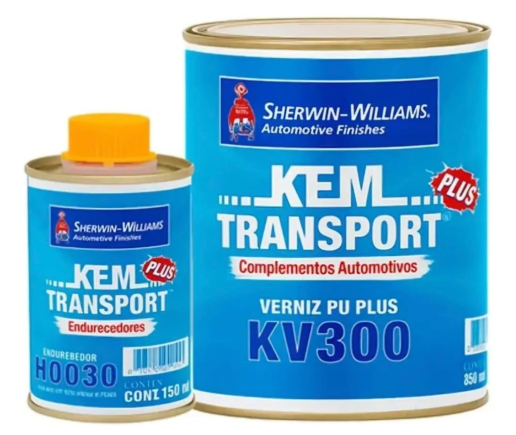VERNIZ PU PLUS KV300 COM ENDURECEDOR (A+B) - 900ML - SHERWIN WILLIAMS