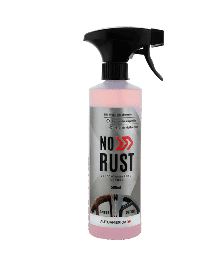 NO RUST DESCONTAMINANTE FERROSO - 500ML - AUTOAMERICA