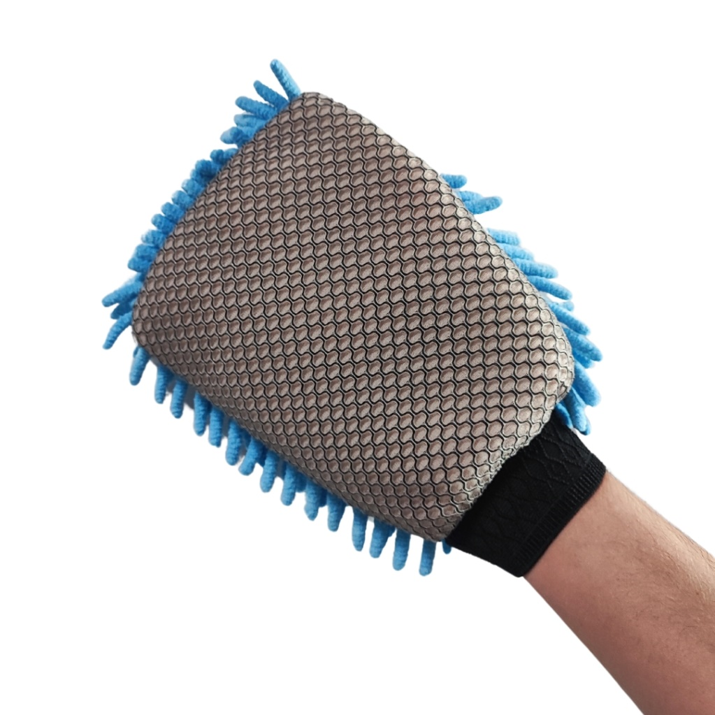 LUVA DE MICROFIBRA PARA LAVAGEM CHENILE TENTÁCULOS / INSETO - UNIDADE