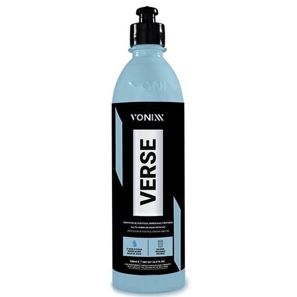 VERSE PROTETOR DE PLÁSTICOS, BORRACHAS E MOTORES - 500ML - VONIXX