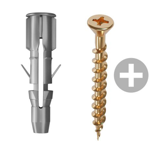 PARAFUSO COM BUCHA 10 SFU PHILIPS - UNIDADE - SFORPLAST