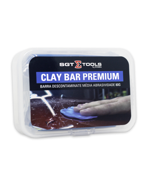 CLAY BAR BARRA DESCONTAMINANTE - 80GR - SIGMA TOOLS