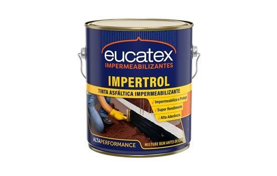 IMPERTROL TINTA ASFÁLTICA IMPERMEABILIZANTE - 3.6L - EUCATEX