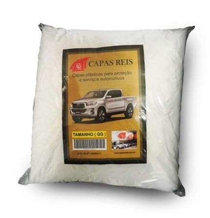 CAPA PLÁSTICA TRANSPARENTE DE PROTEÇÃO E SERVIÇOS AUTOMOTIVOS COM ELÁSTICO - GG - CAPAS REIS
