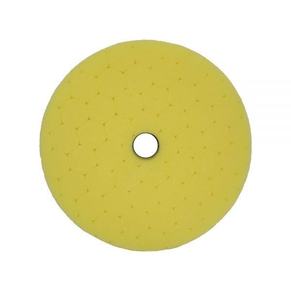 BOINA ESPUMA AMARELA 6 " CORTE MEDIO - HEXAGONAL - SIGMA TOOLS