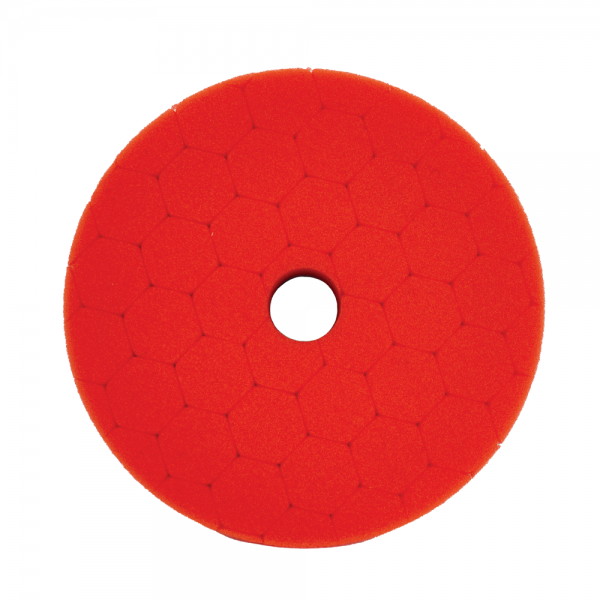 BOINA ESPUMA VERMELHA 6 " SUPER LUSTRO - HEXAGONAL - SIGMA TOOLS