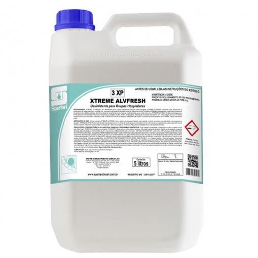 XTREME ALVFRESH DETERGENTE ALVEJANTE HOSPITALAR CONCENTRADO - 5L - SPARTAN
