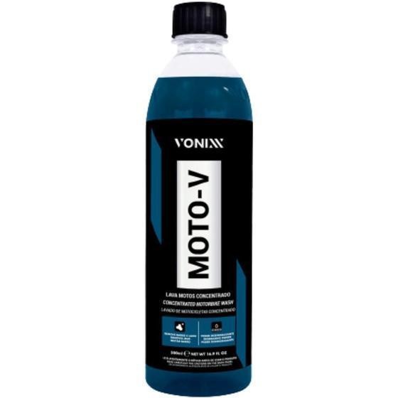 SHAMPOO MOTO-V LAVA AUTO E MOTO DESENGRAXANTE CONCENTRADO - 500ML - VONIXX