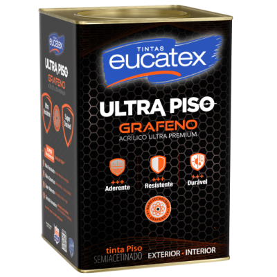TINTA ULTRA PISO GRAFENO PREMIUM AMARELO DEMARCAÇÃO - 18L - EUCATEX
