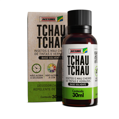 REPELENTE DE INSETOS TCHAU TCHAU - 30ML - MAXI RUBBER