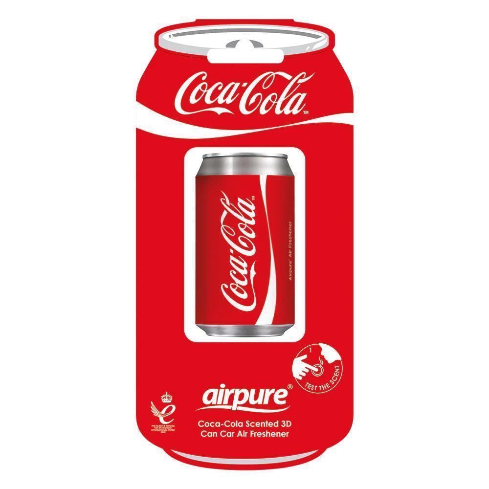 AROMATIZANTE LATINHA COCA COLA 3D AIR CLIP SAÍDA DE AR - AIRPURE