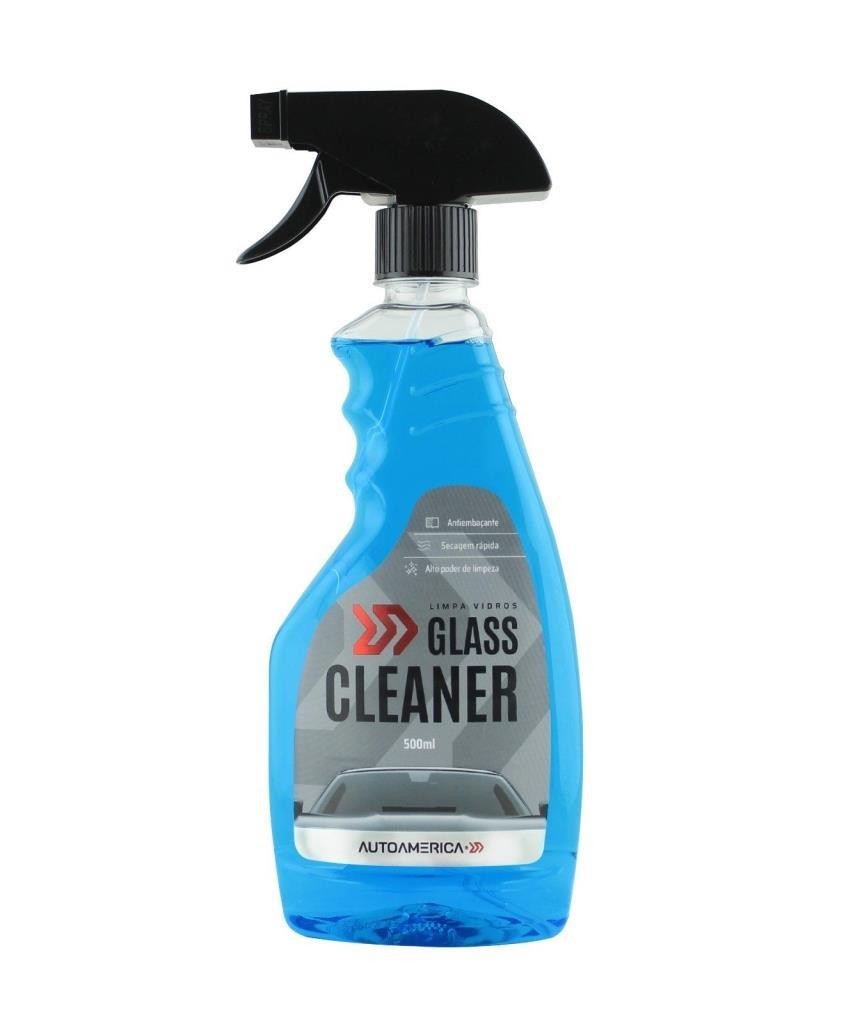 GLASS CLEANER LIMPA VIDROS - 500ML - AUTOAMERICA