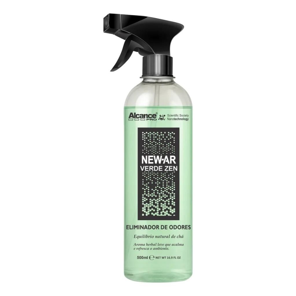NEW AR ELIMINADOR DE ODORES VERDE ZEN - 500ML - ALCANCE