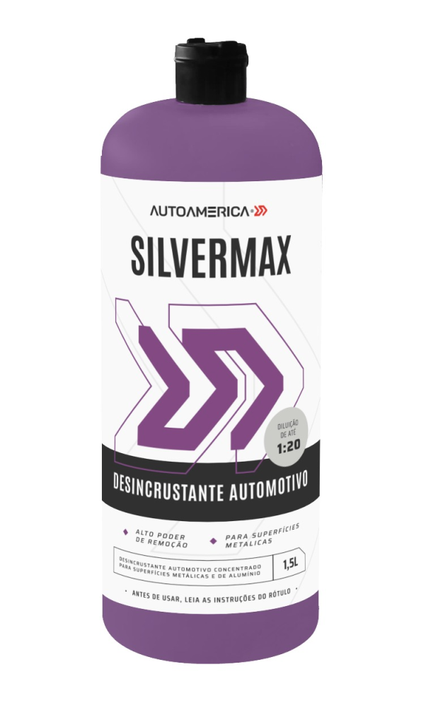 SILVERMAX DESINCRUSTANTE ÁCIDO CONCENTRADO - 1,5L - AUTOAMERICA