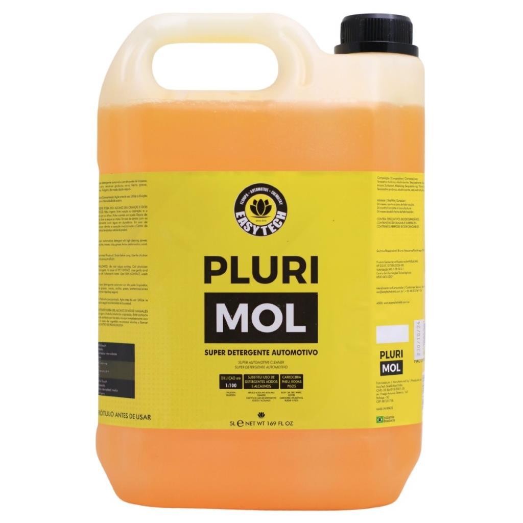 PLURI MOL SUPER DETERGENTE AUTOMOTIVO 4 EM 1 - 5L - EASYTECH