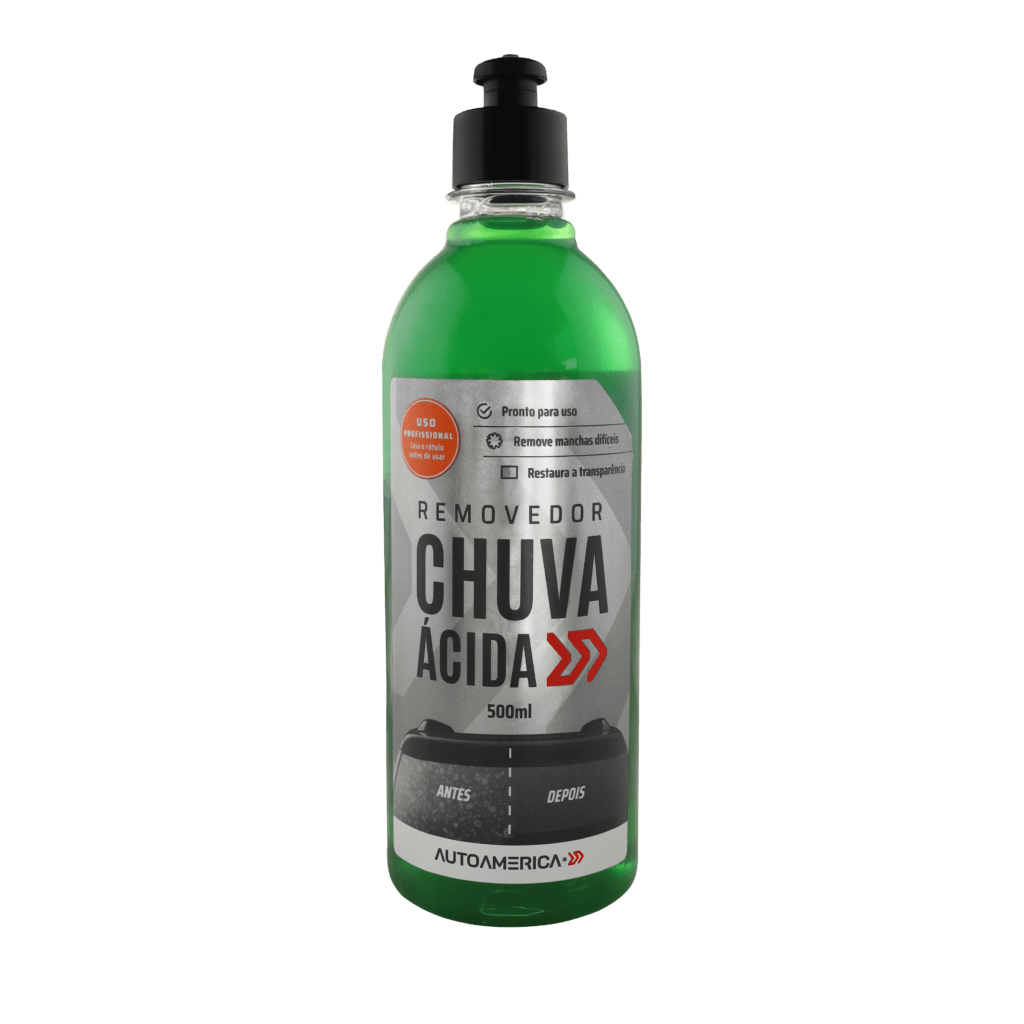 REMOVEDOR RESTAURADOR DE CHUVA ÁCIDA EM VIDROS - 500ML - AUTOAMERICA