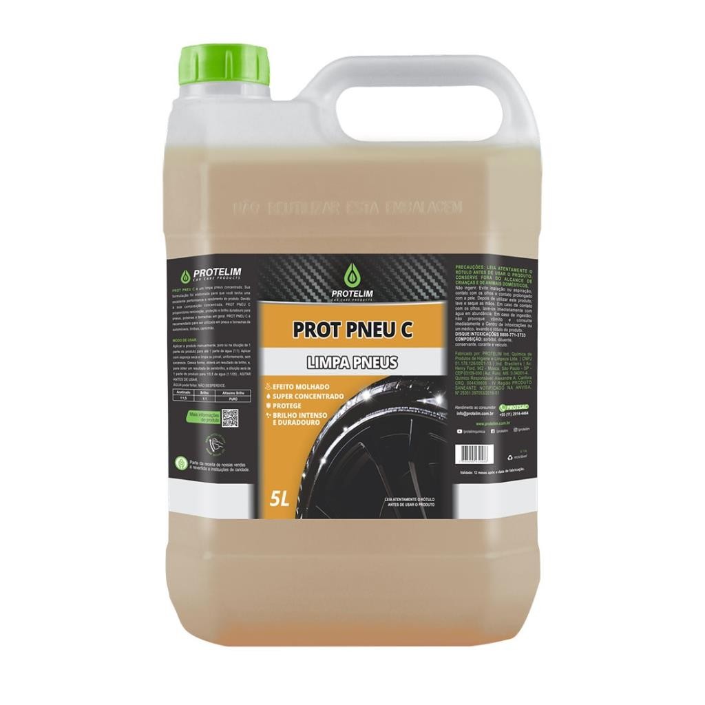 PROT PNEU C LIMPA PNEUS CONCENTRADO - 5L - PROTELIM
