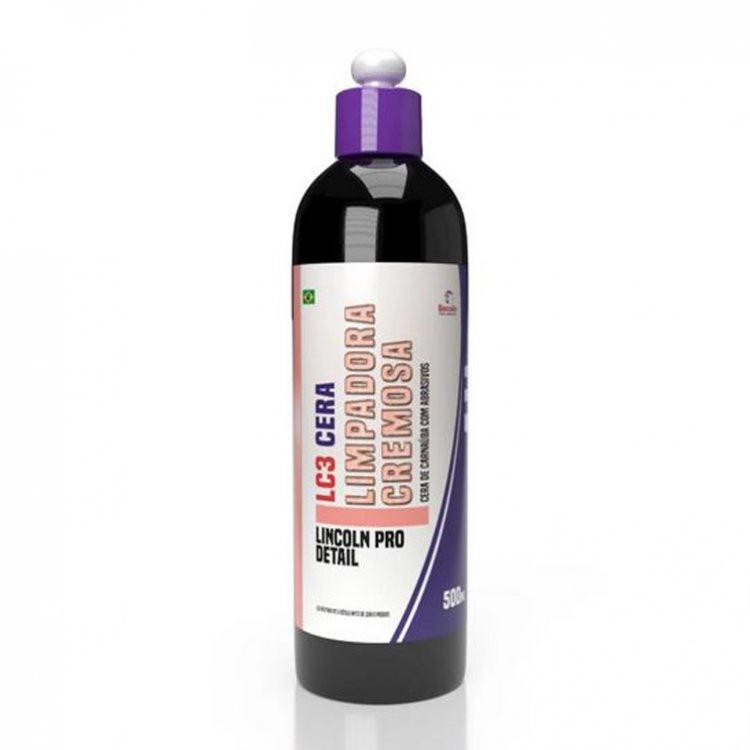 CERA LIMPADORA CREMOSA LC3 - 500ML - LINCOLN