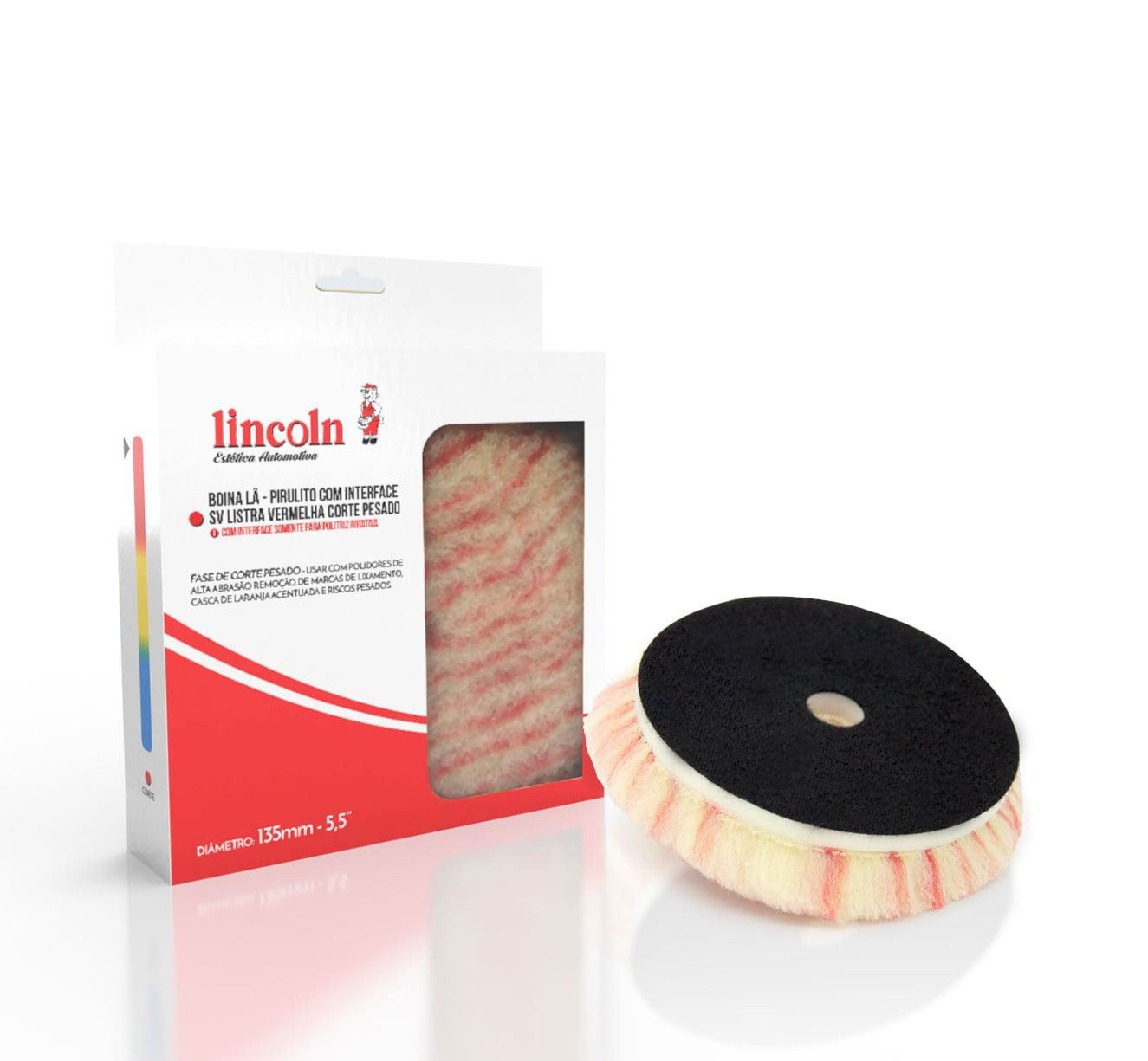 BOINA DE LÃ CORTE PESADO 5,5" COM INTERFACE (PIRULITO) POWER - LINCOLN