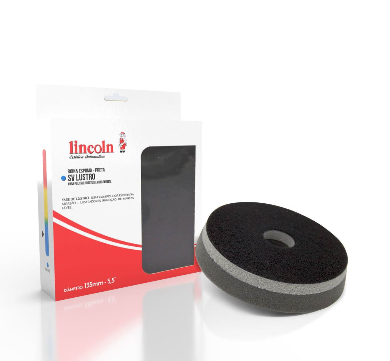BOINA ESPUMA PRETA 5,5" LUSTRO - LINCOLN
