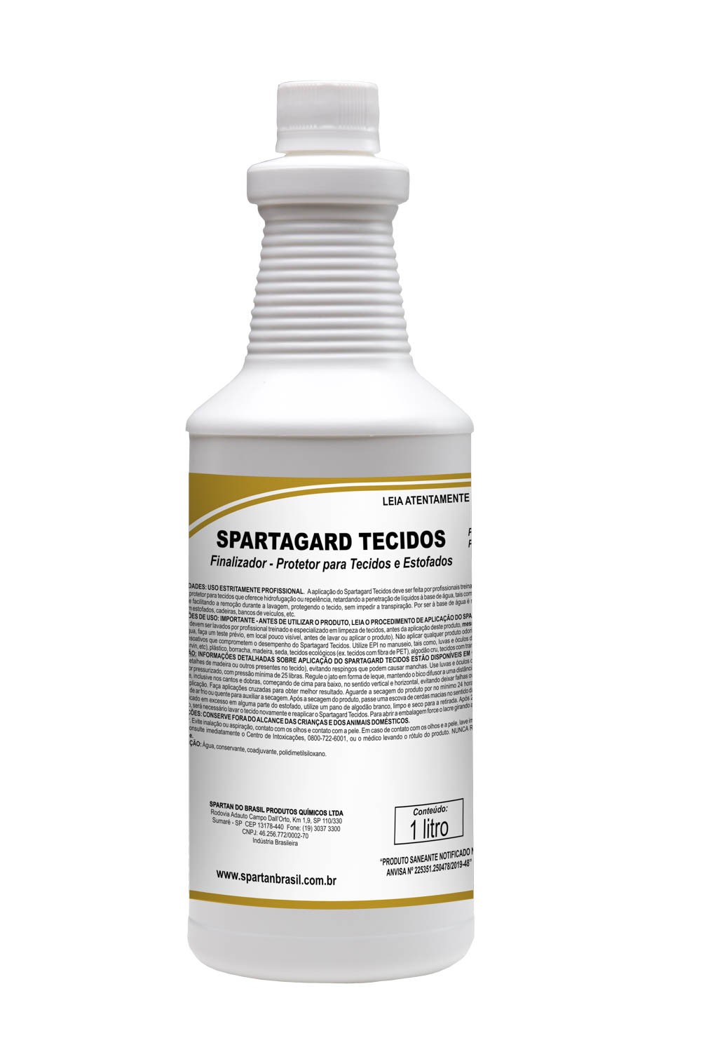 SPARTAGARD PROTETOR DE TECIDOS (IMPERMEABILIZANTE) - 1 L - SPARTAN