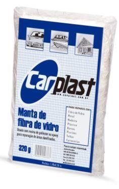 MANTA DE FIBRA DE VIDRO PARA LAMINAÇÃO CARPLAST 1,4M X 50CM - MAXI RUBBER