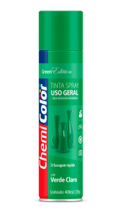 SPRAY VERDE CLARO CHEMICOLOR - 400ML - BASTON