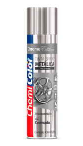 SPRAY CROMADO CHEMICOLOR - 400ML - BASTON