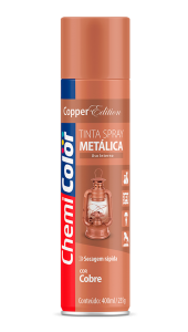 SPRAY COBRE METALICO CHEMICOLOR - 400ML - BASTON