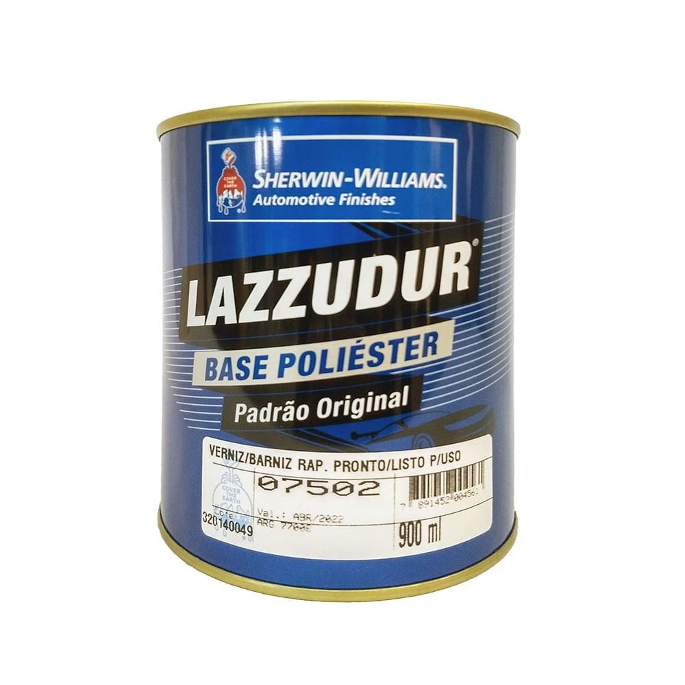 VERNIZ RÁPIDO PRONTO USO 07502 LAZZUDUR - SHERWIN WILLIAMS