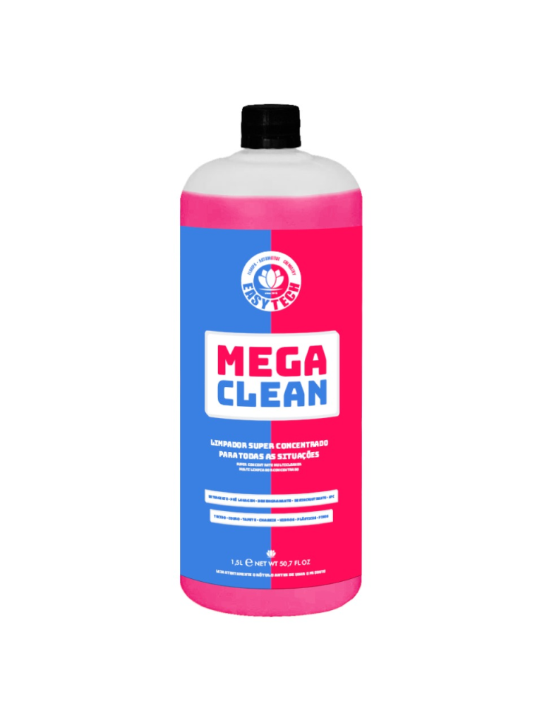 MEGA CLEAN LIMPADOR SUPER CONCENTRADO TODAS AS SUPERFÍCIES - 1.5L- EASYTECH
