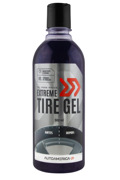 EXTREME TIRE GEL (PRETINHO) PARA PNEUS - 500ML - AUTOAMERICA