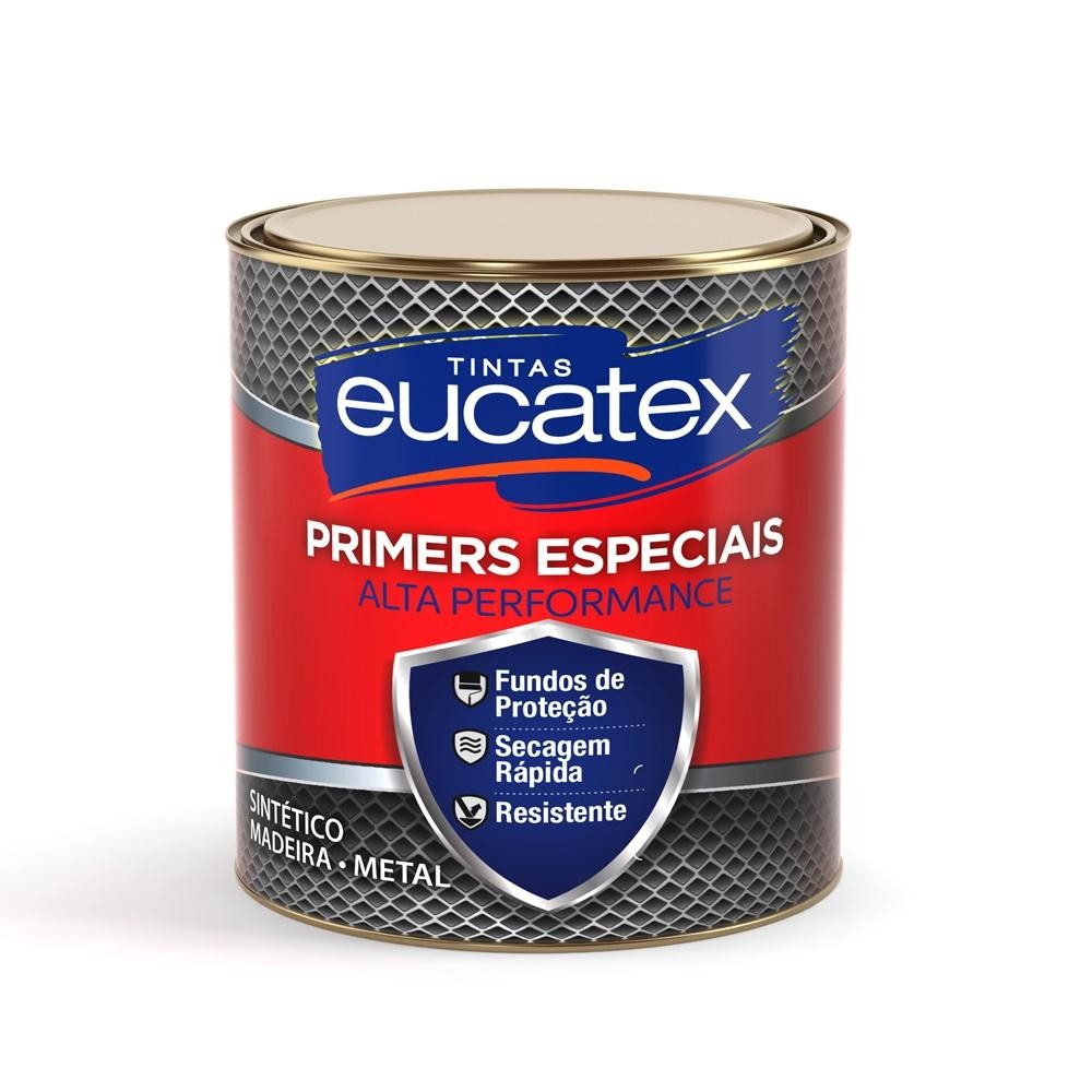 ESMALTE SINTÉTICO GRAFITE ESCURO FOSCO - 900ML - EUCATEX